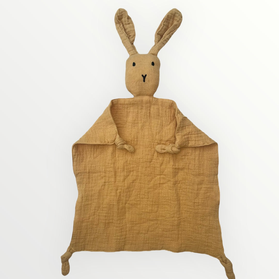 Rabbit Baby Comforter With Embroidered Name