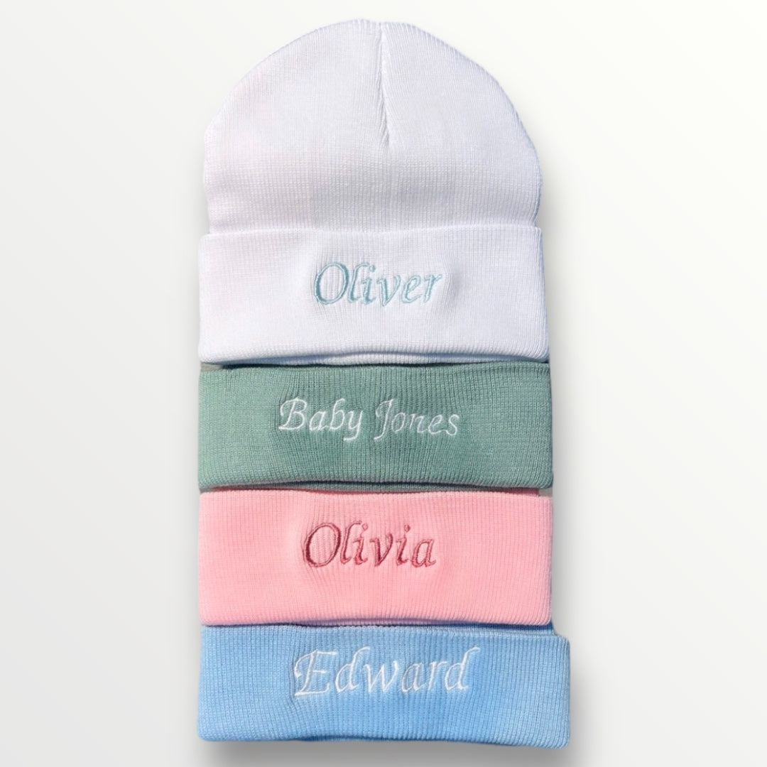 Embroidered Baby Hat