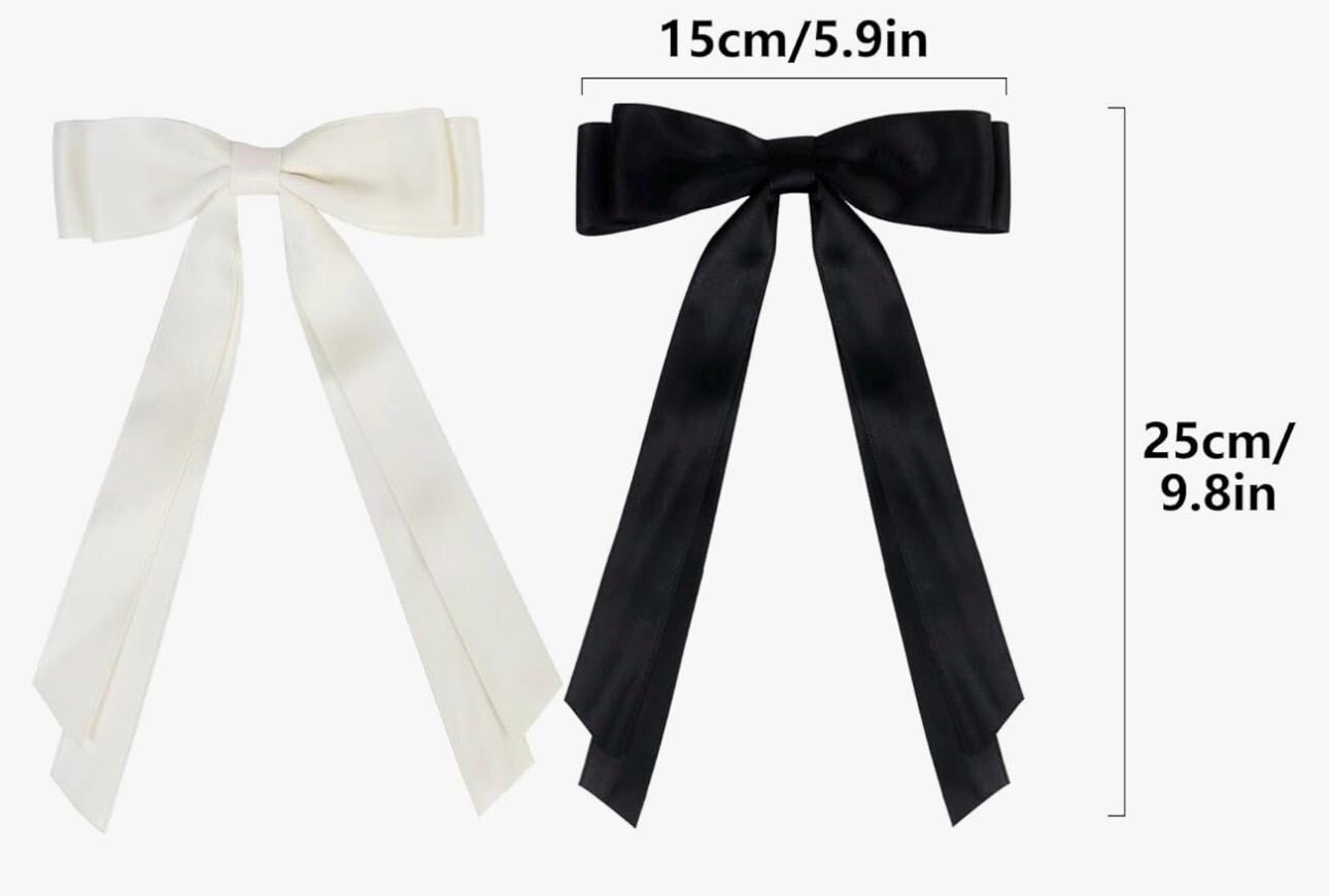 Personalised Bridal Bow | Embroidered Hair Bow | Wedding Bow | Wedding Gift | Custom Bow | Bride Hair Bow | Keepsake