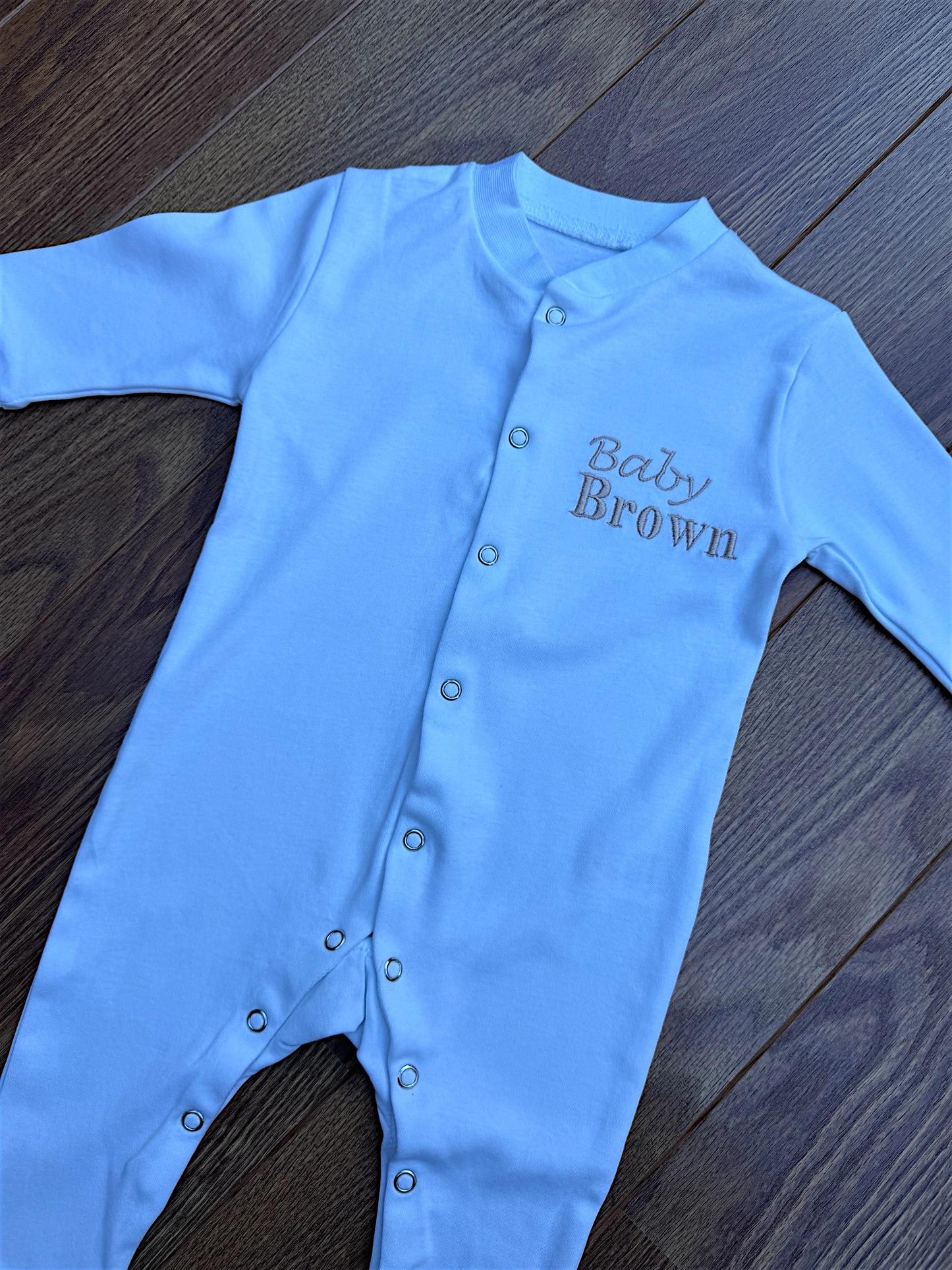 Personalised Baby Bodysuit | Cotton Babysuit | Coming Home Outfit | Baby Outfit | New Baby Gift | Baby Announcement