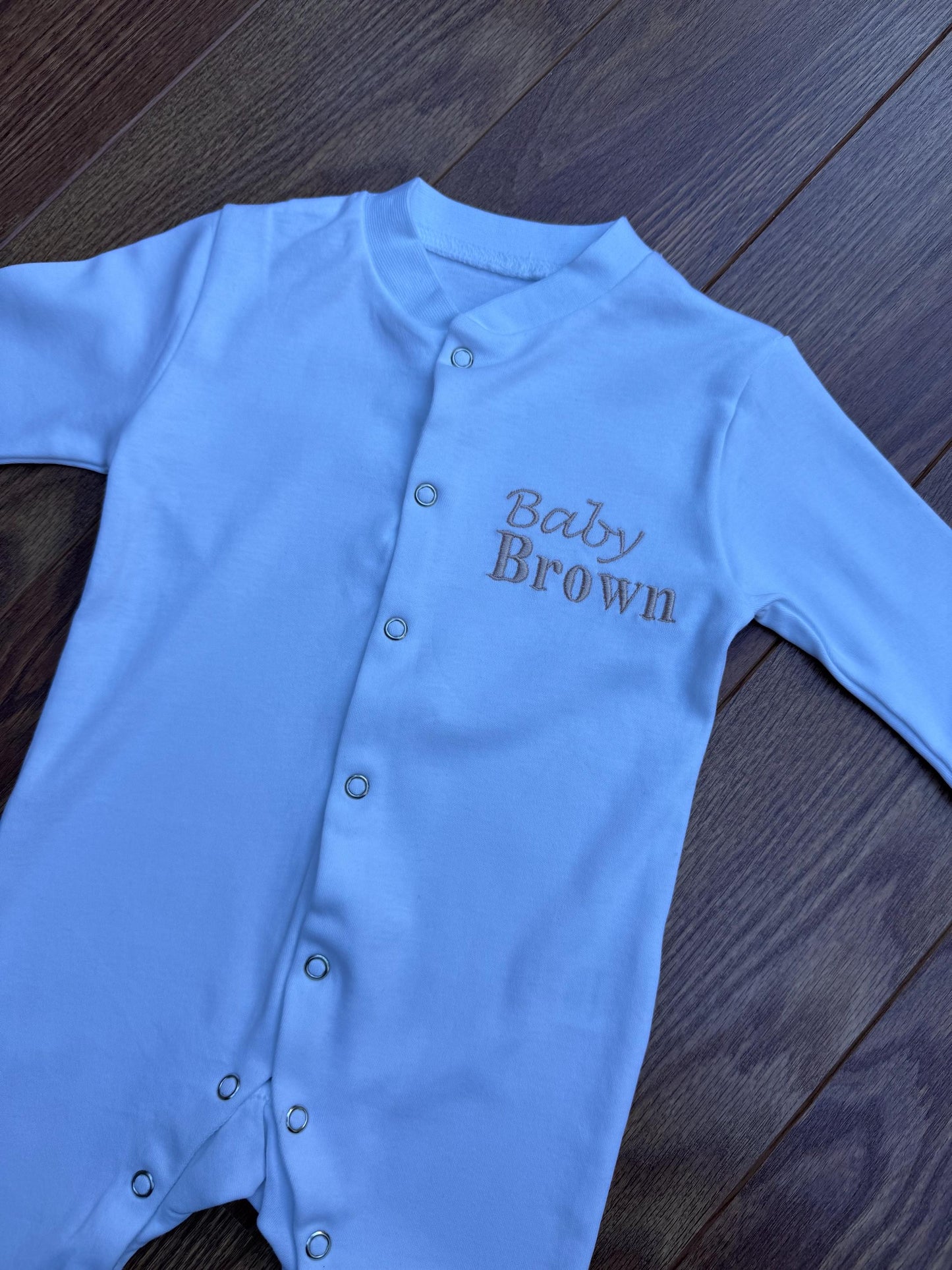Personalised Baby Bodysuit | Cotton Babysuit | Coming Home Outfit | Baby Outfit | New Baby Gift | Baby Announcement