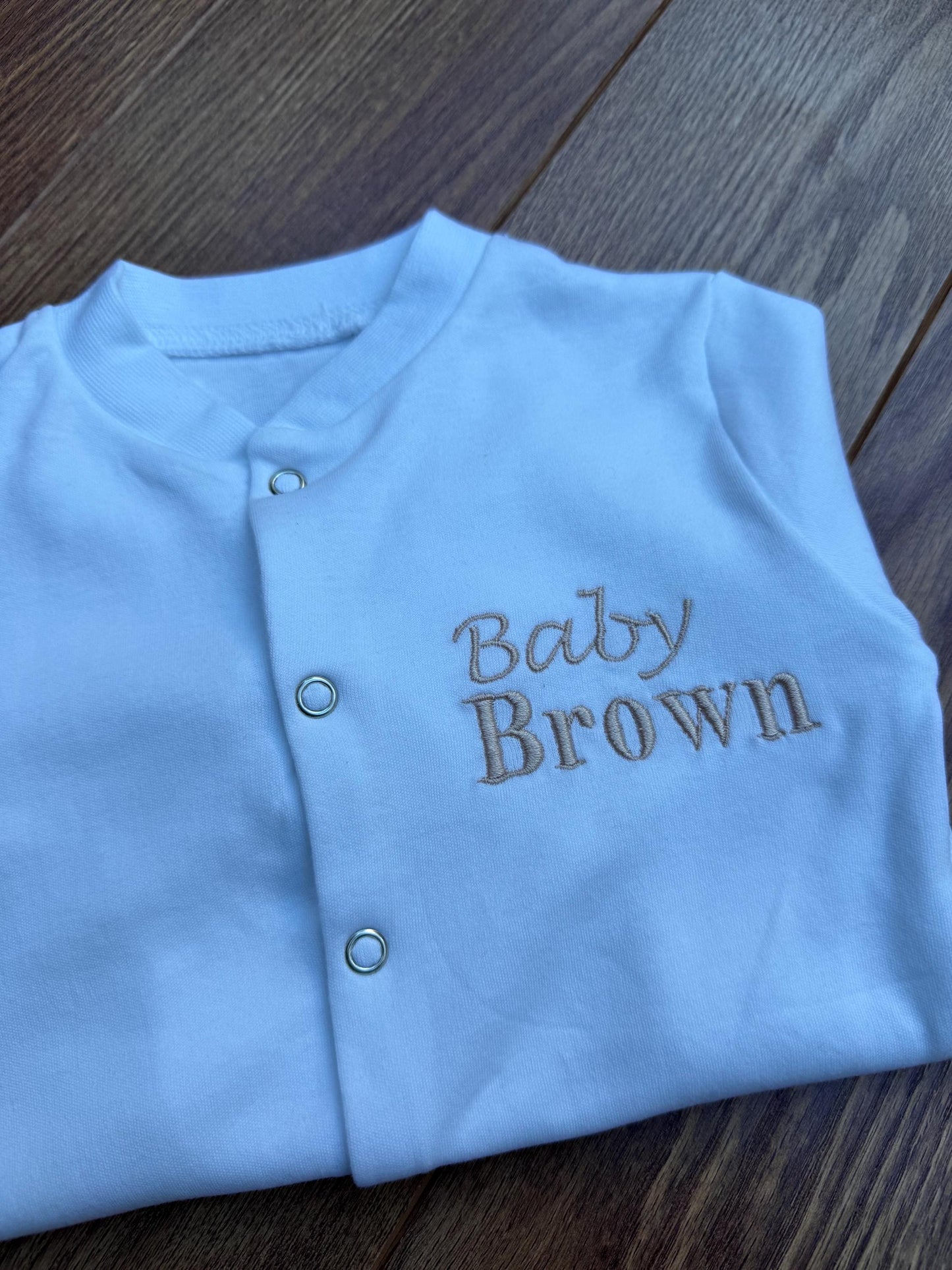 Personalised Baby Bodysuit | Cotton Babysuit | Coming Home Outfit | Baby Outfit | New Baby Gift | Baby Announcement