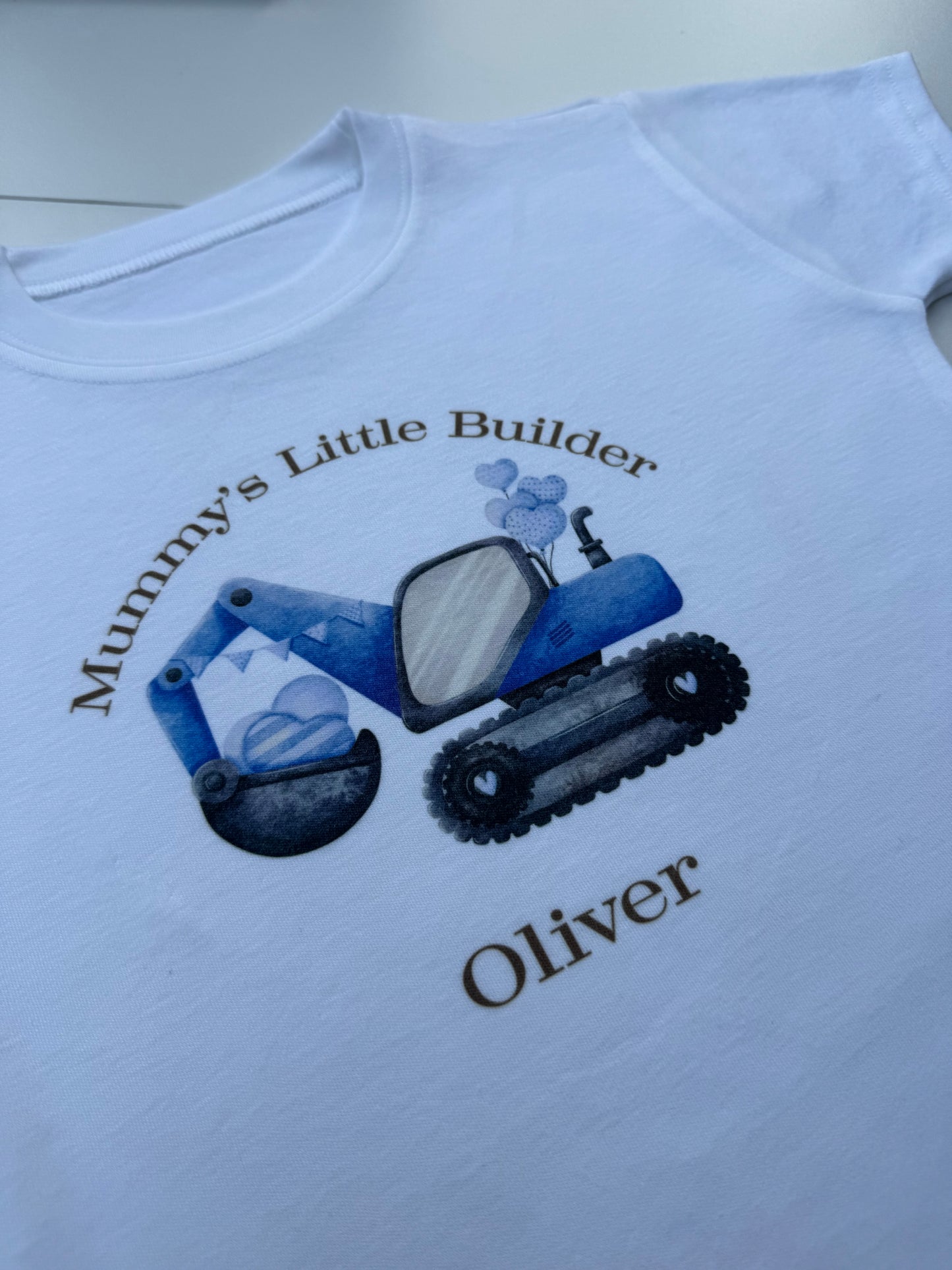 Mummy’s Little Builder Tee 🦺