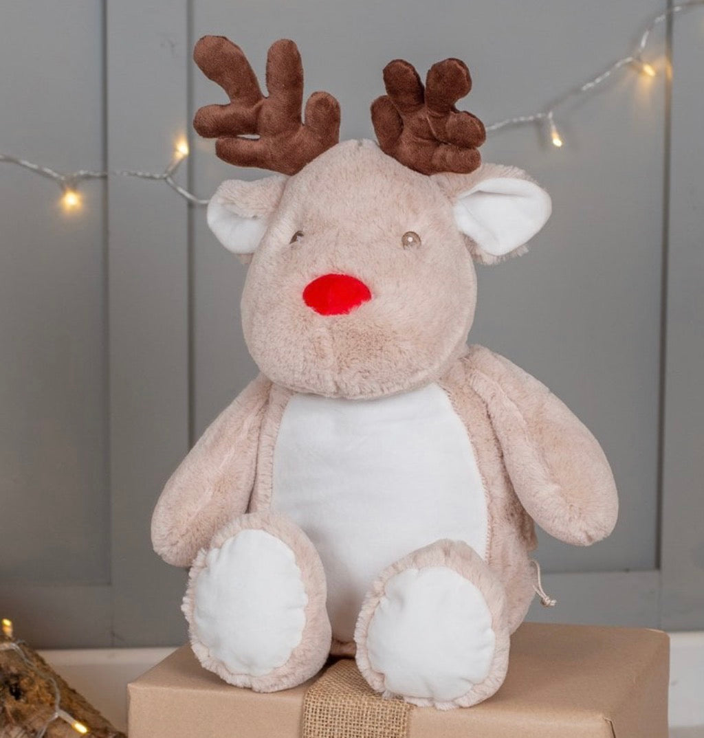First Christmas Personalised Reindeer