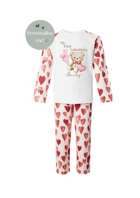 My First Valentines Heart PJ’s