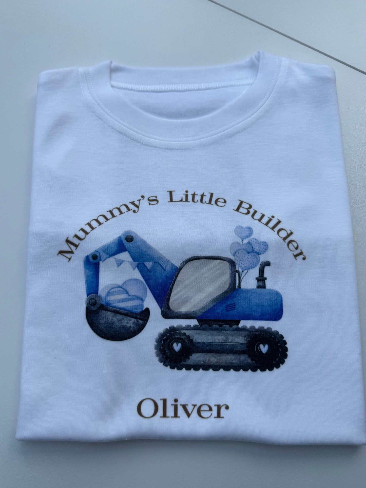 Mummy’s Little Builder Tee 🦺