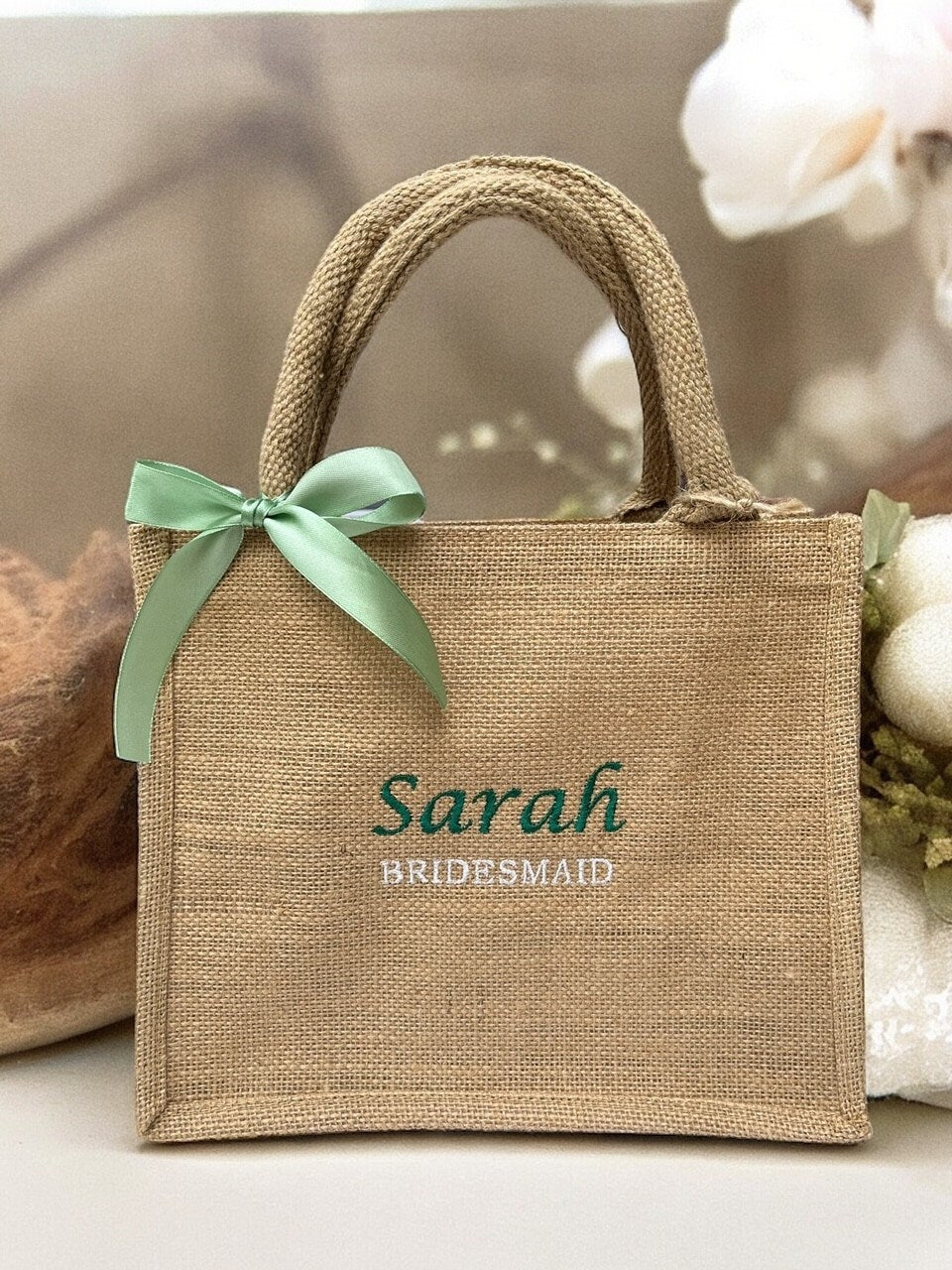 Personalised Gift Bag | Wedding Gift Bag | Bridesmaid Gift Bag | Embroidered Tote Bags | Wedding favour