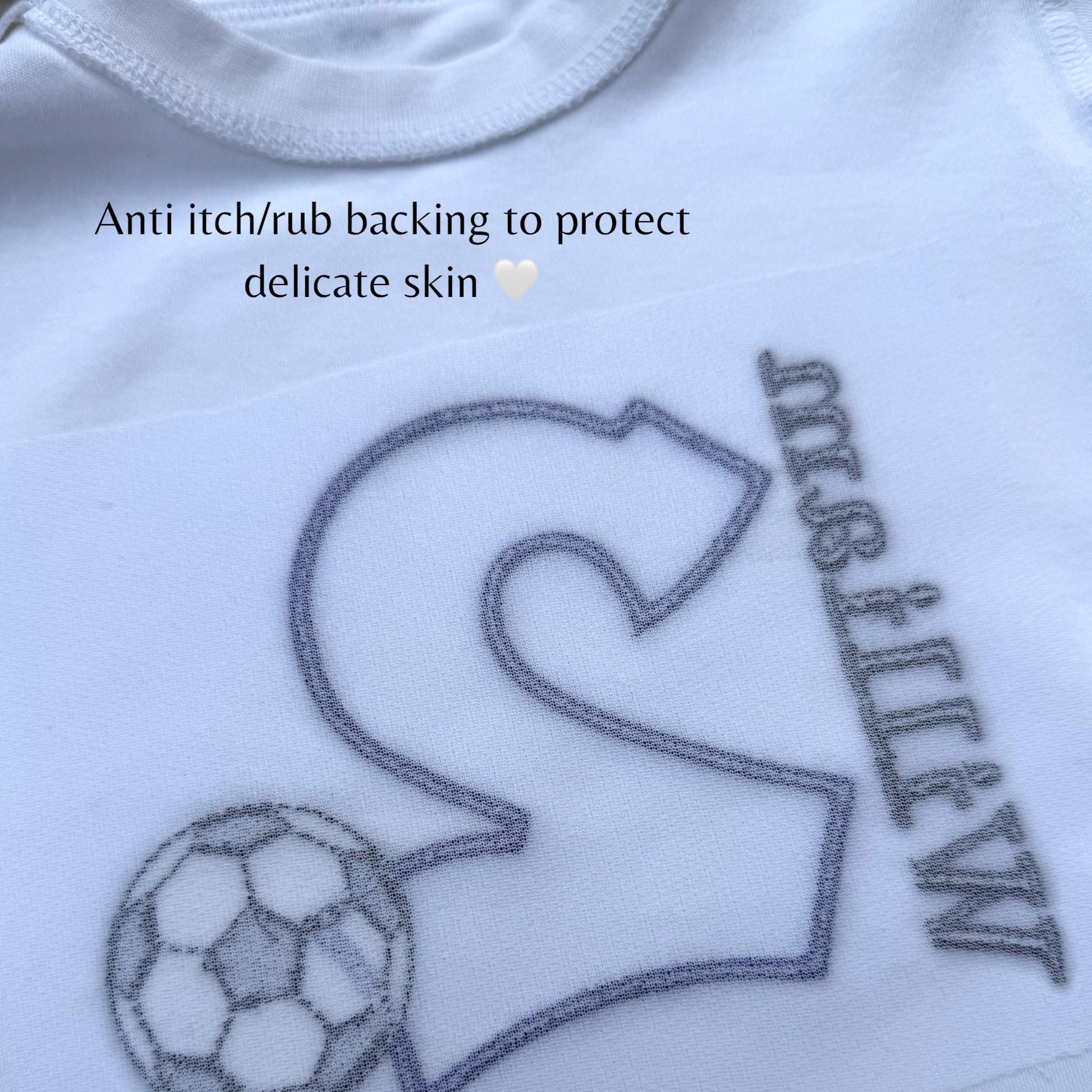 Football Birthday T-Shirt | Embroidered Name & Age | Personalised Football T-Shirt | Birthday Gift |