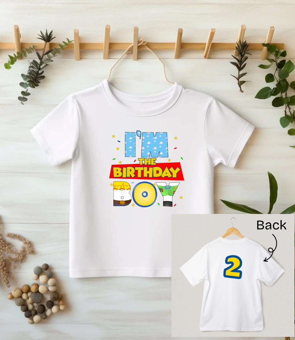 Personalised Birthday T-Shirt, Toy Story Themed, Birthday T-Shirt, Birthday Tee